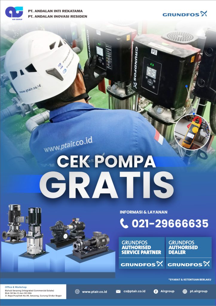 Cek Pompa Gratis - PT. Andalan Inovasi Residen